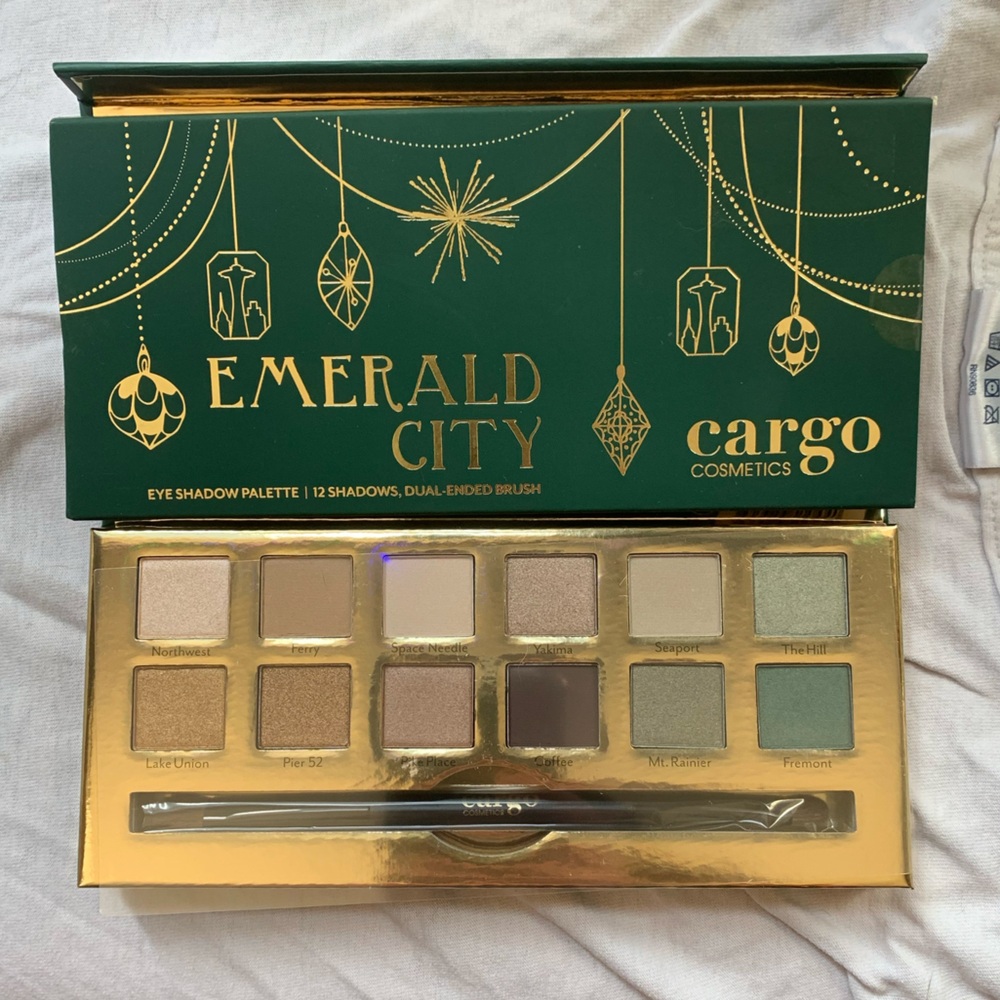 (3/$30) Cargo Cosmetics - Emerald City Eyeshadow Palette